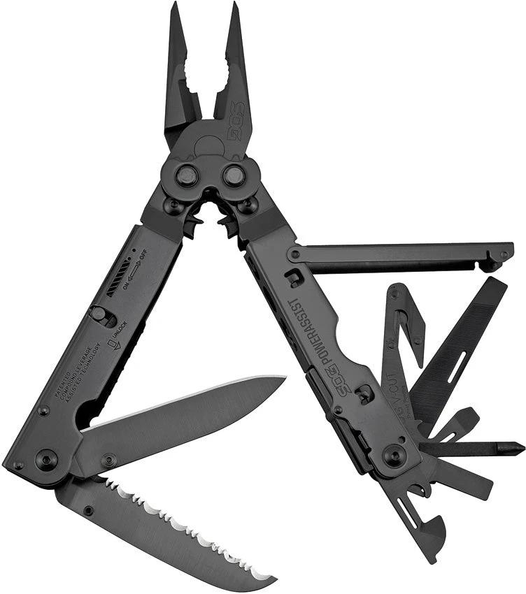 SOG PowerAssist Black B66N-CP by SOG