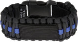 Survco Tactical Para Cord Watch Band Blue Line WATCH BAND BLUE LINE by Survco Tactical