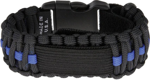 Survco Tactical Para Cord Watch Band Blue Line WATCH BAND BLUE LINE by Survco Tactical