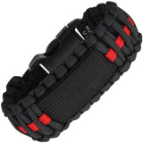 Survco Tactical Para Cord Watch Band Red Line WATCH BAND RED LINE by Survco Tactical