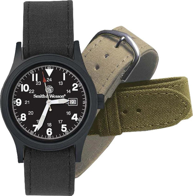 Smith & Wesson Military Watch SWW-1464-BLK by Smith & Wesson