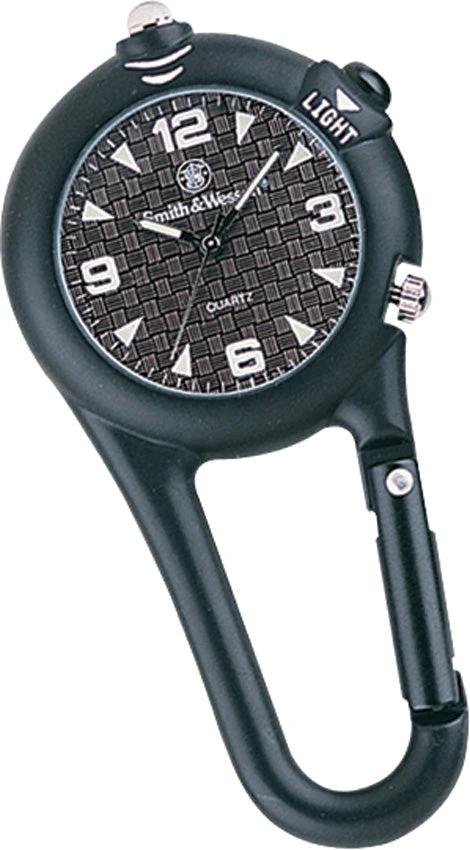 Smith & Wesson Carabiner Watch SWW-36-BLK by Smith & Wesson