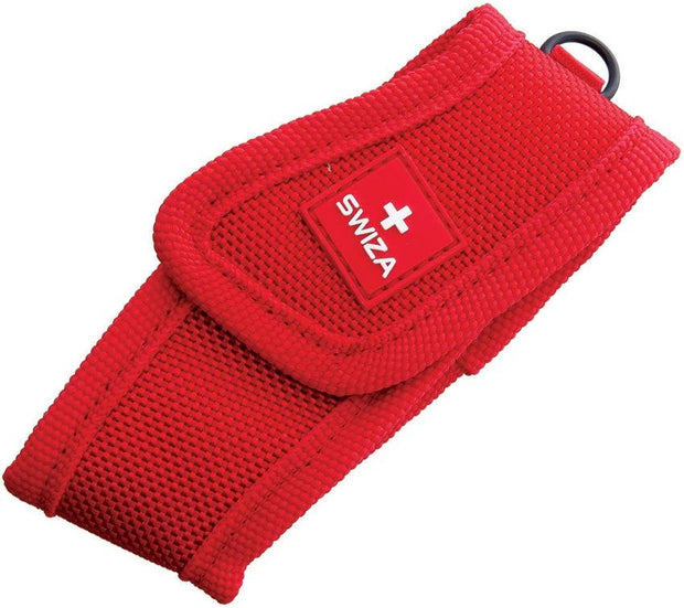Swiza Nylon Belt Holster Red XSP.1009.20.2 by Swiza