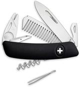 Swiza Pet and Outdoor Knife Black KCO.0090.1010 by Swiza