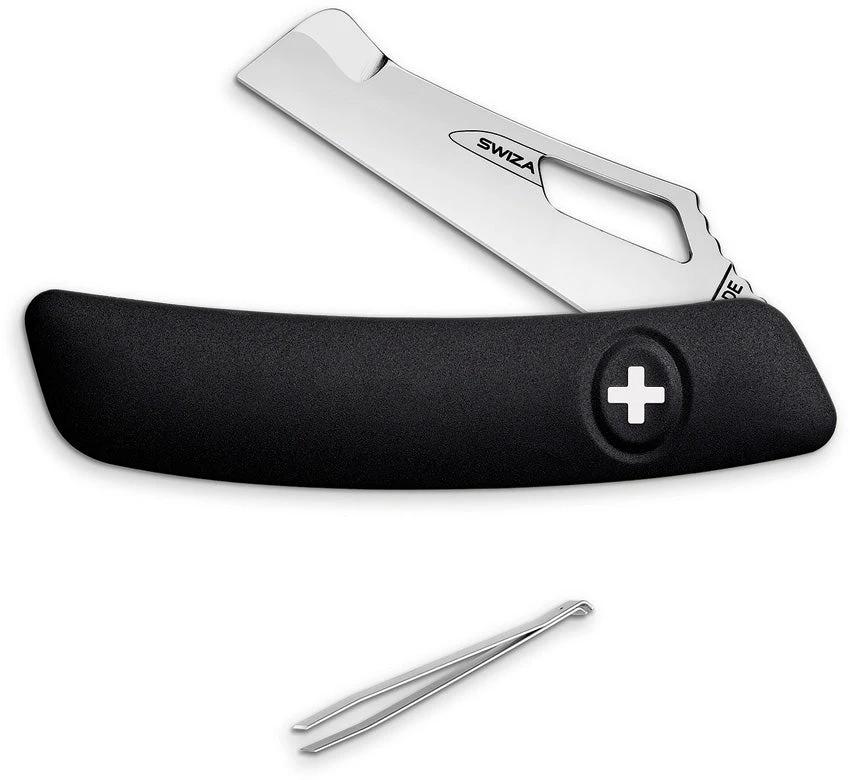 Swiza Garden Grafting Knife Black KGS.0900.1010 by Swiza