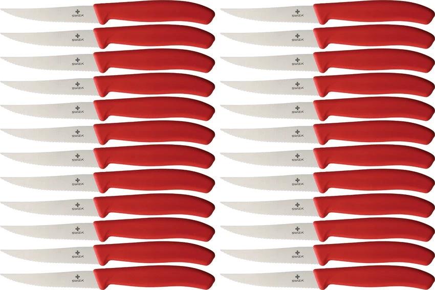 Swiza Steak Knife Box of 24 TKI.0111.10 by Swiza