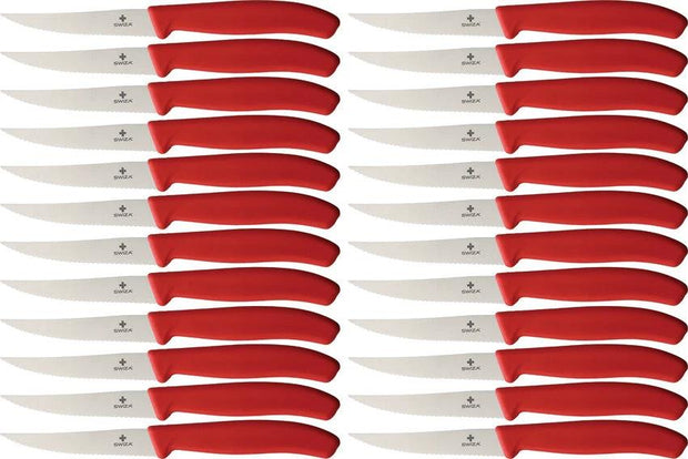 Swiza Steak Knife Box of 24 TKI.0111.10 by Swiza