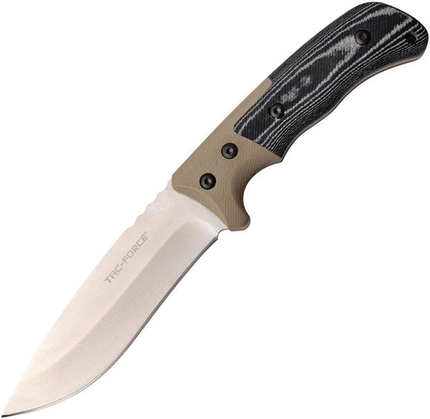Tac Force Fixed Blade Tan TF-FIX006TN by Tac Force