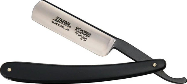 Giesen & Forsthoff Straight Razor Black Wide 150 CARBON 6/8 by Giesen & Forsthoff