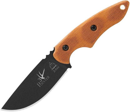 TOPS 3 Pointer Tan Canvas Micarta 3PR02 by Black Country Outdoor