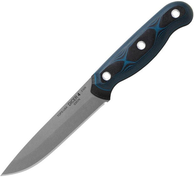 TOPS Dicer Steak Knife DCR4-01 by Black Country Outdoor