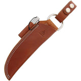 TOPS Bushcraft Sheath Brown Leather TPSHLBUSHBRN by Black Country Outdoor