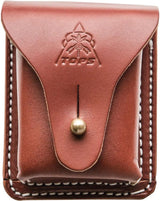 TOPS Leather Bushcraft Pouch SHL-LBP-01 by Black Country Outdoor