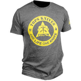 TOPS T-Shirt One Life One Knife XXL TS-1LCHA XXL by Black Country Outdoor