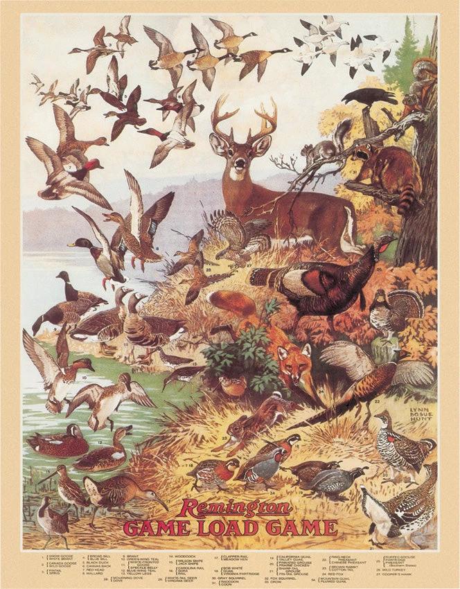 Tin Signs Remington Game Load Game 1139 by Tin Signs