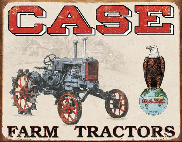 Tin Signs Case Tractor - CC High 1230 by Tin Signs
