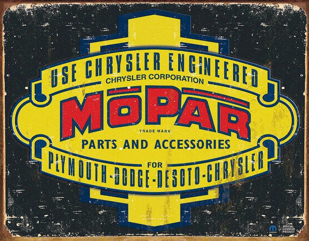 Tin Signs Mopar 37-47 1314 by Tin Signs