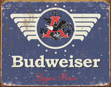 Tin Signs Budweiser 1936 Weathered 1383 by Tin Signs