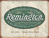 Tin Signs Remington Weathered Logo 1413 by Tin Signs