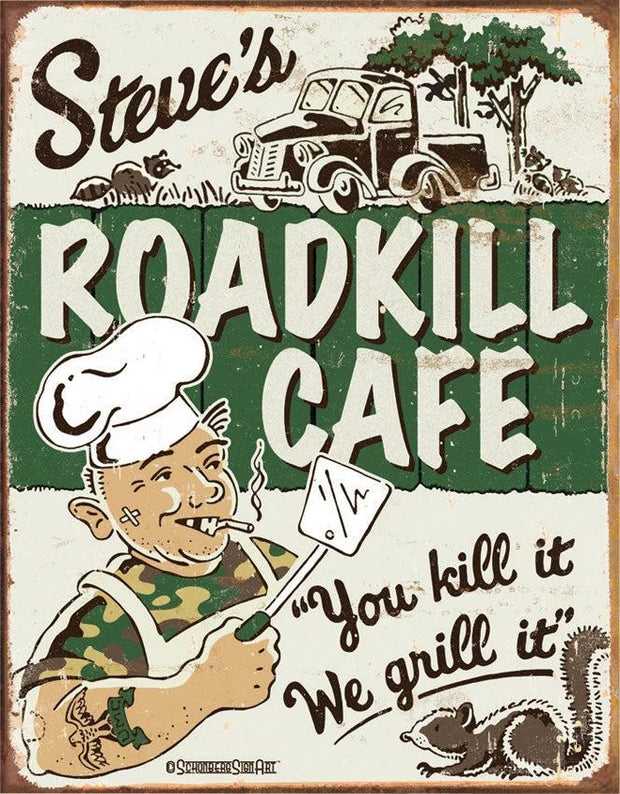 Tin Signs Schonberg -Steves Cafe 1416 by Tin Signs