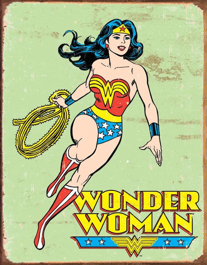 Tin Signs Wonder Woman Retro 1642 by Tin Signs