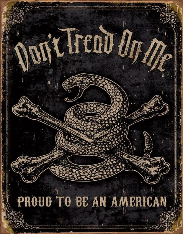 Tin Signs DTOM Proud American 1692 by Tin Signs