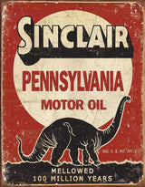 Tin Signs Sinclair Motor Oil Sign 1741 by Tin Signs