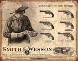 Tin Signs S&W Revolvers 1743 by Tin Signs
