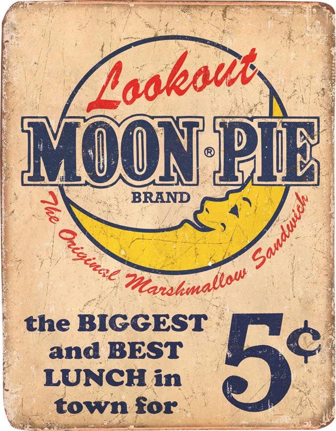 Tin Signs Moon Pie Best Lunch 1801 by Tin Signs