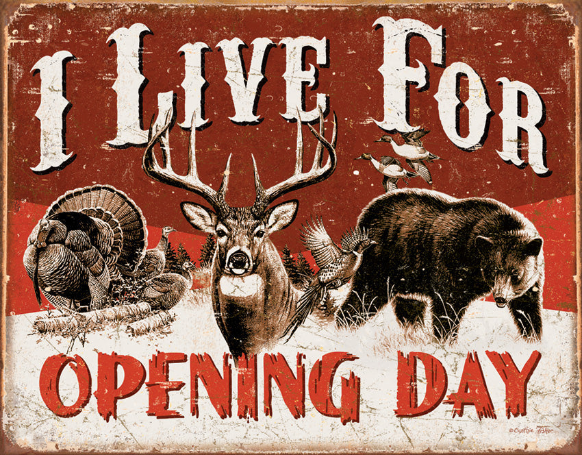Tin Signs Live For Opening Day 1816
