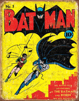 Tin Signs Batman #1 Cover 1966 by Tin Signs