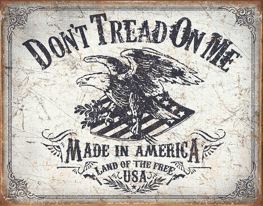 Tin Signs DTOM Land of the Free 2008
