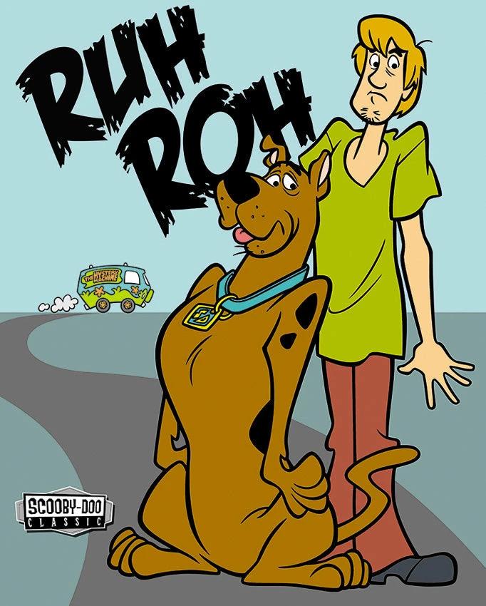 Tin Signs Scooby Doo Ruh Roh 2092 by Tin Signs