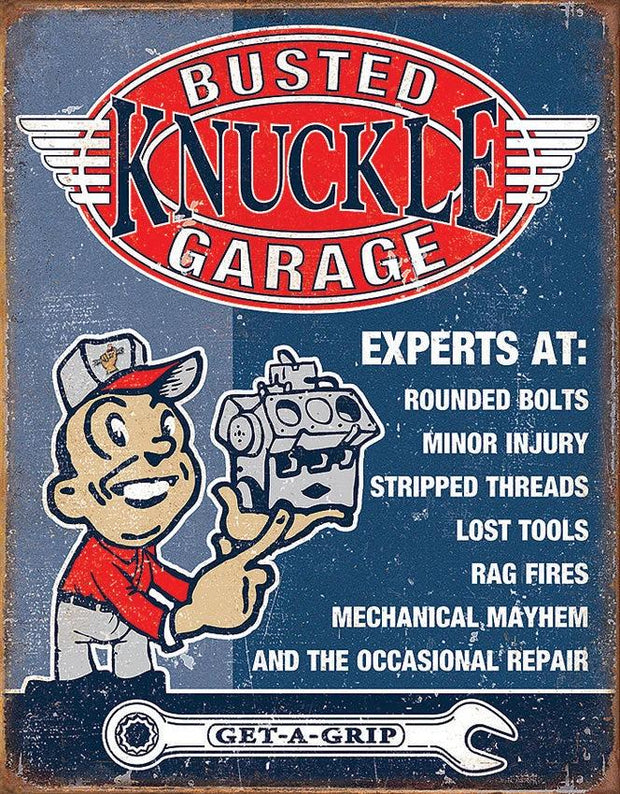 Tin Signs BKG Experts at 2144 by Tin Signs
