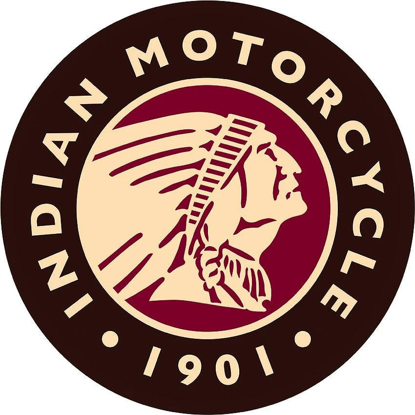 Tin Signs Indian Round Logo 2160 by Tin Signs
