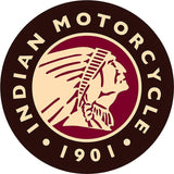 Tin Signs Indian Round Logo 2160 by Tin Signs