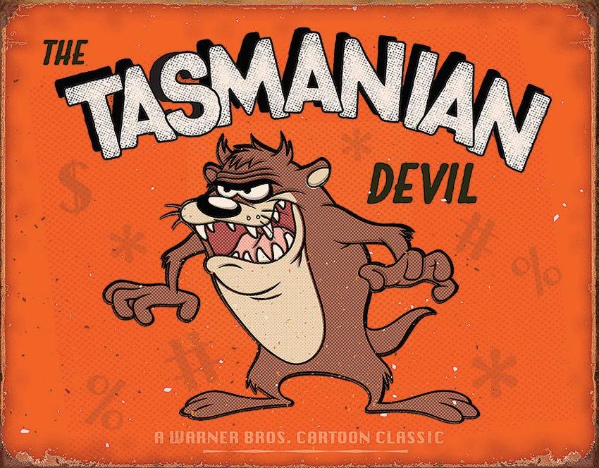 Tin Signs Tasmanian Devil 2180 by Tin Signs