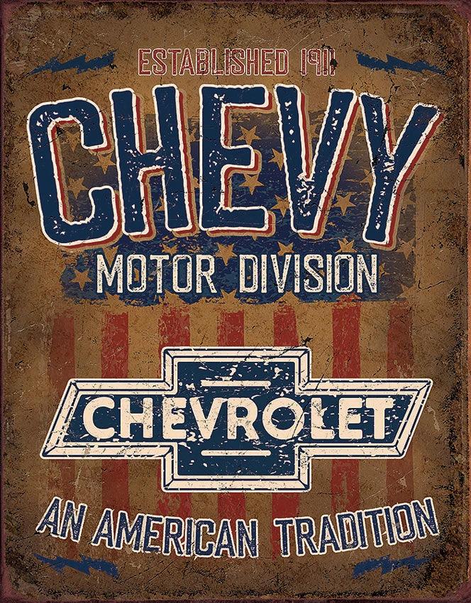 Tin Signs Chevy American Tradition 2204 by Tin Signs