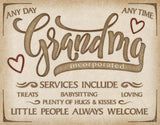 Tin Signs Grandma Inc Sign 2266 by Tin Signs