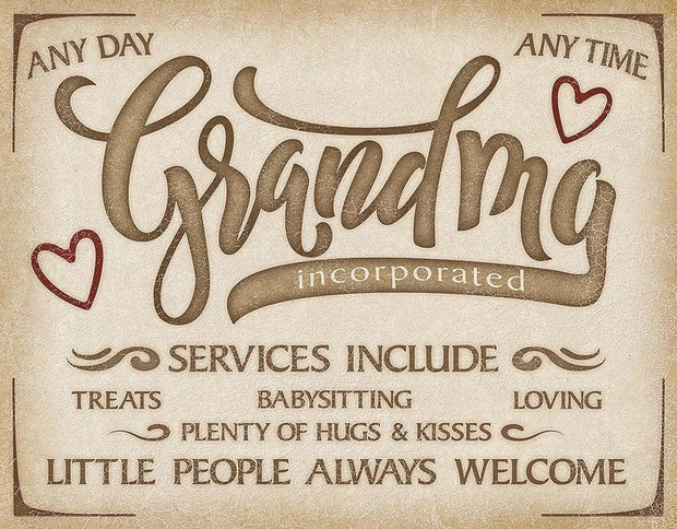 Tin Signs Grandma Inc Sign 2266 by Tin Signs