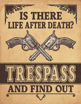 Tin Signs Trespass Sign 2347 by Tin Signs