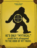 Tin Signs Sasquatch Mythical Sign 2414 by Tin Signs