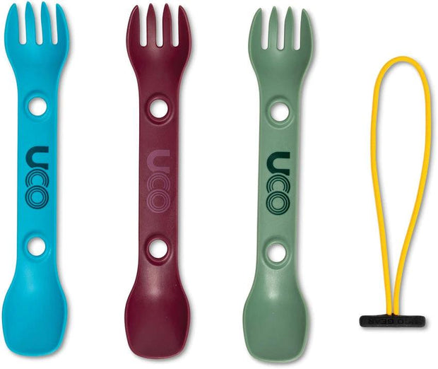 UCO Mini Spork Three Pack Terra F-SP-M-3PK TERRA by UCO