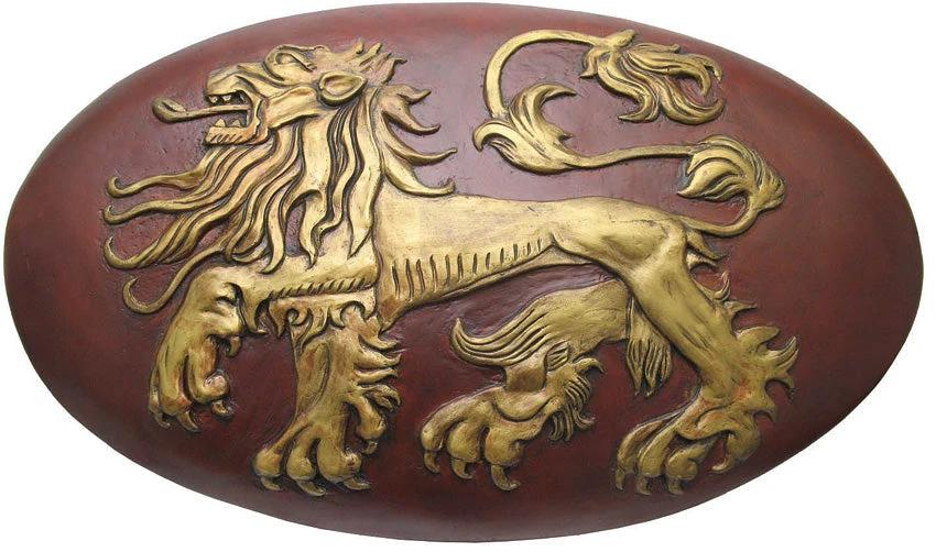 Valyrian Steel Lannister Shield VS0115 by Valyrian Steel