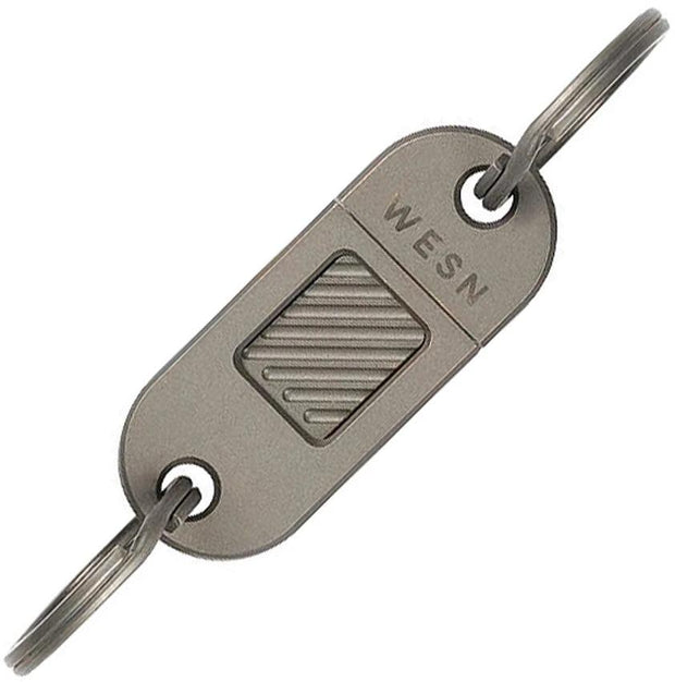 Wesn Goods QR Keychain Gunmetal WESN03-0 by Wesn Goods