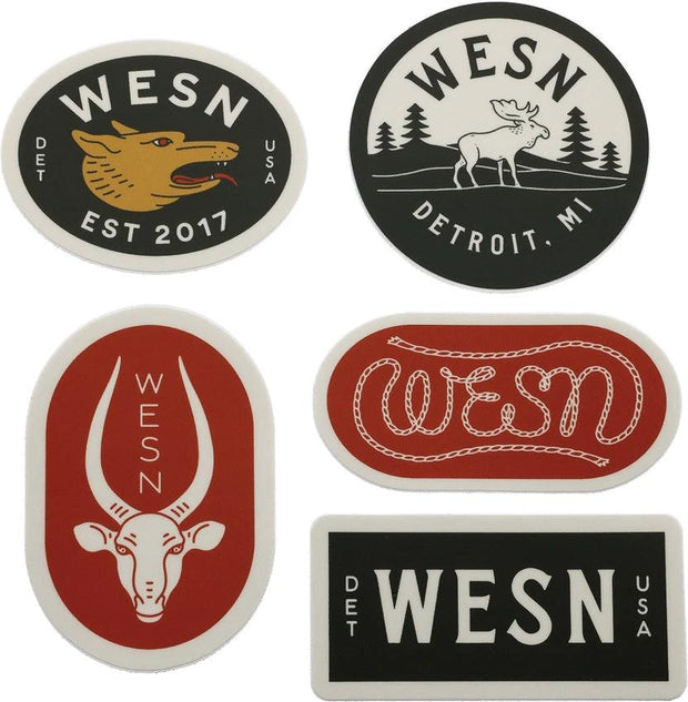 Wesn Goods Sticker Pack WESN11-0 by Wesn Goods
