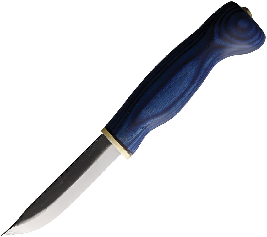 Wood Jewel Fixed Blade Blue 23BLUE