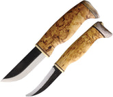 Wood Jewel Fixed Blade Set Curly 23NA