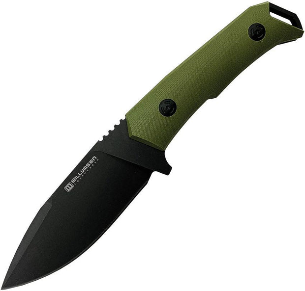 Willumsen Copenhagen Large Despot Fixed Blade OD DL19NOL by Willumsen Copenhagen