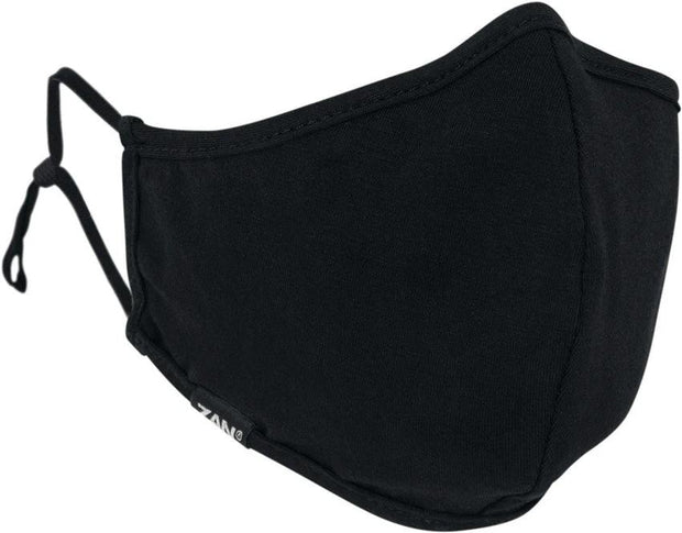 Zan Headgear Adjustable Face Mask Black FMA114 by Zan Headgear